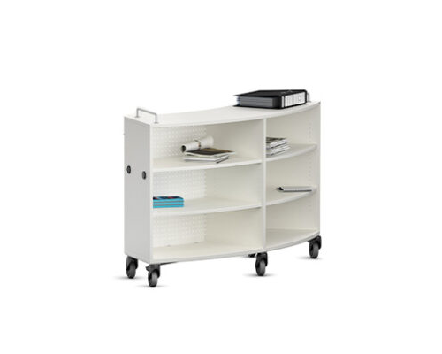 Shift+ Transfer 60°, Mobile Shelving, Double-Sided, T527