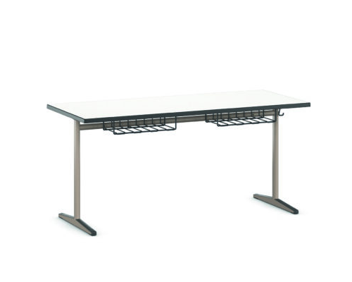 Uno-M steel skid table, 150x65cm