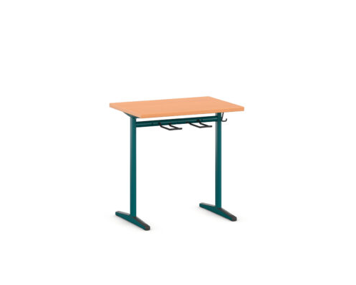 Uno-M steel skid table, 70x50cm