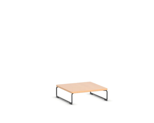 Lounge series, table with leg bar, 60x60
