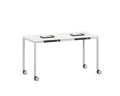 EcoTable 130x60cm, round leg