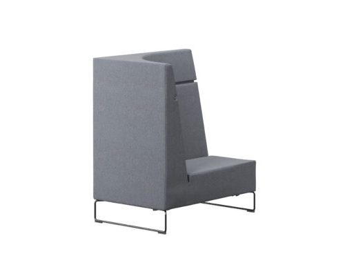 Lounge series, HiBack 90° corner 120cm right.