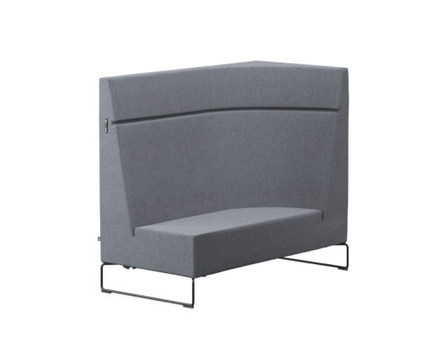 Lounge series, HiBack 90° corner 160cm left.