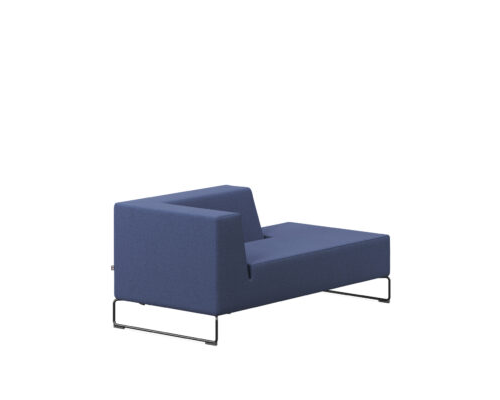 Lounge series, chaise longue on the right