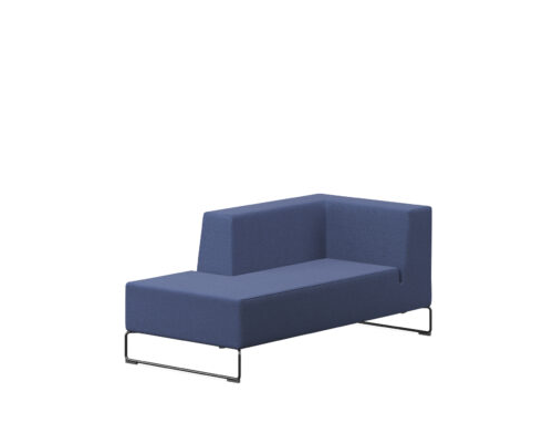 Lounge series, chaise longue on the left