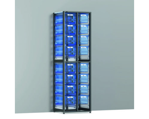 SpaceStation Double Book, WxD 54.6x48.3