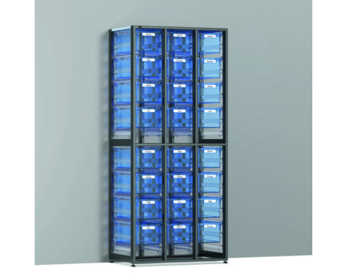 SpaceStation Triple Book, WxD 80.9x48.3